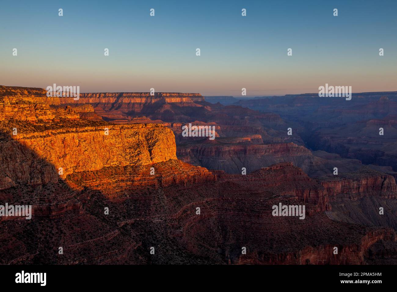 Moran Point, Grand Canyon Nationalpark, Arizona, USA Stock Photo
