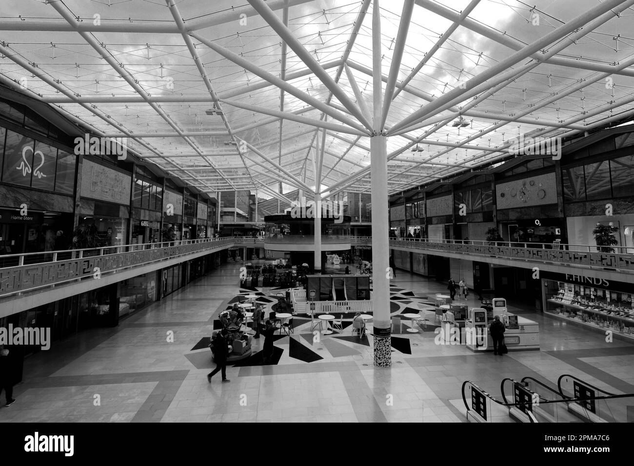Lower Precinct Shopping Centre, Coventry city, West Midlands, England, UK Stock Photo Alamy