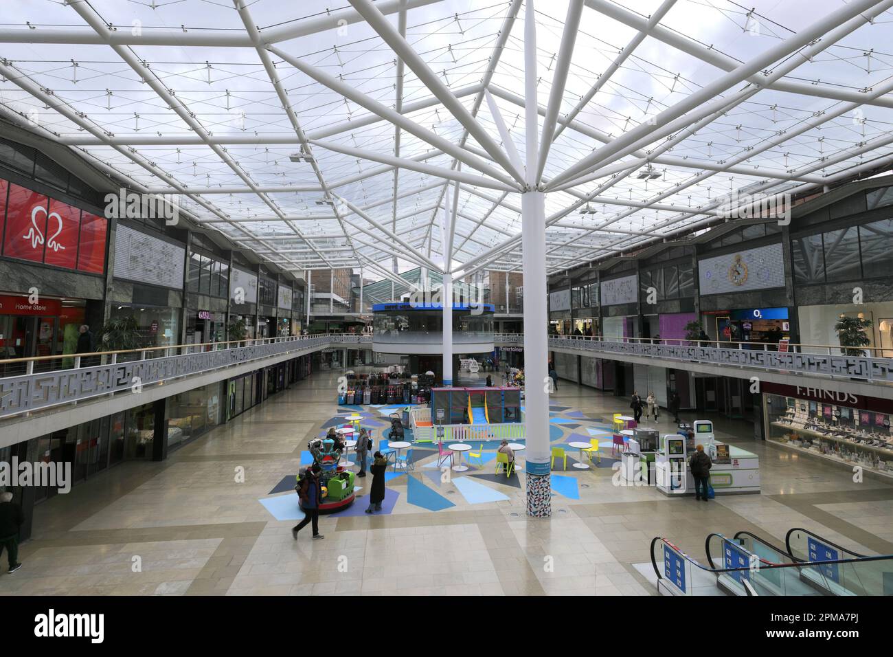 Lower Precinct Shopping Centre, Coventry city, West Midlands, England, UK Stock Photo Alamy