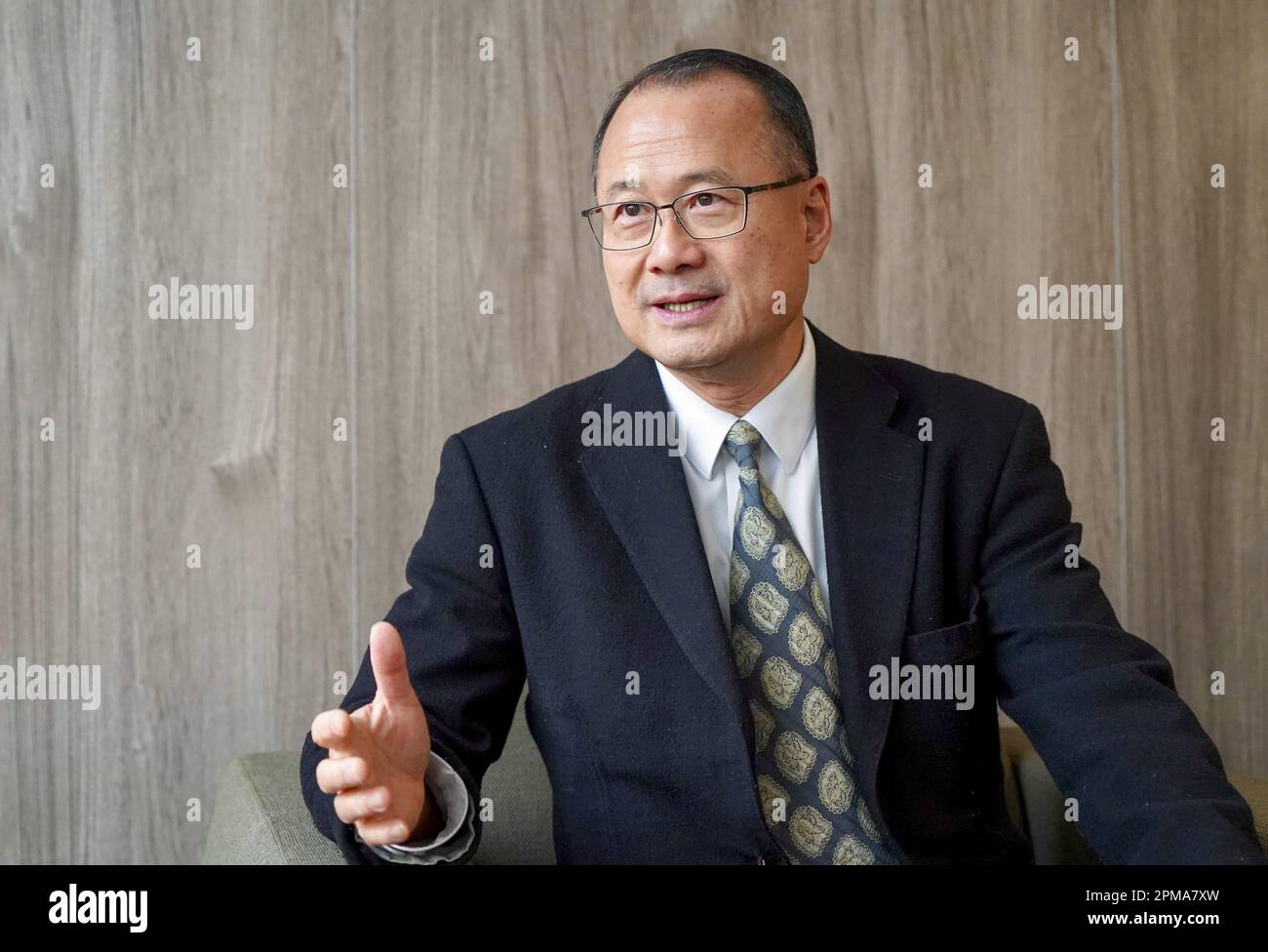 Image of Jonathan Choi Koon-shum, chairman of Hong Kong-based ...