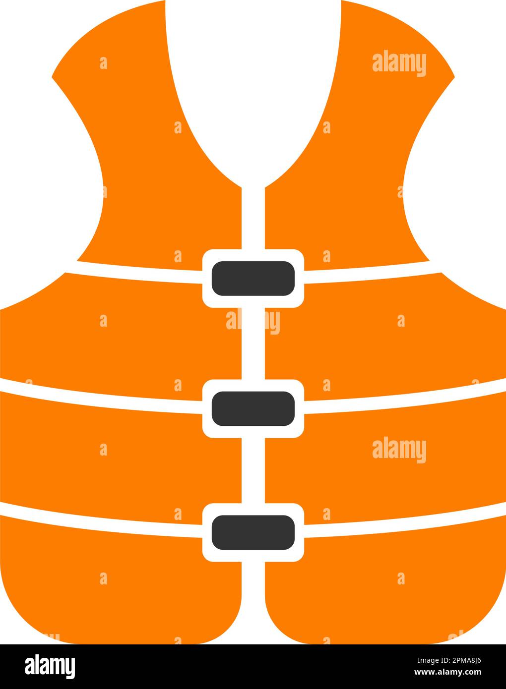 Life Jacket icon design illustration Stock Vector