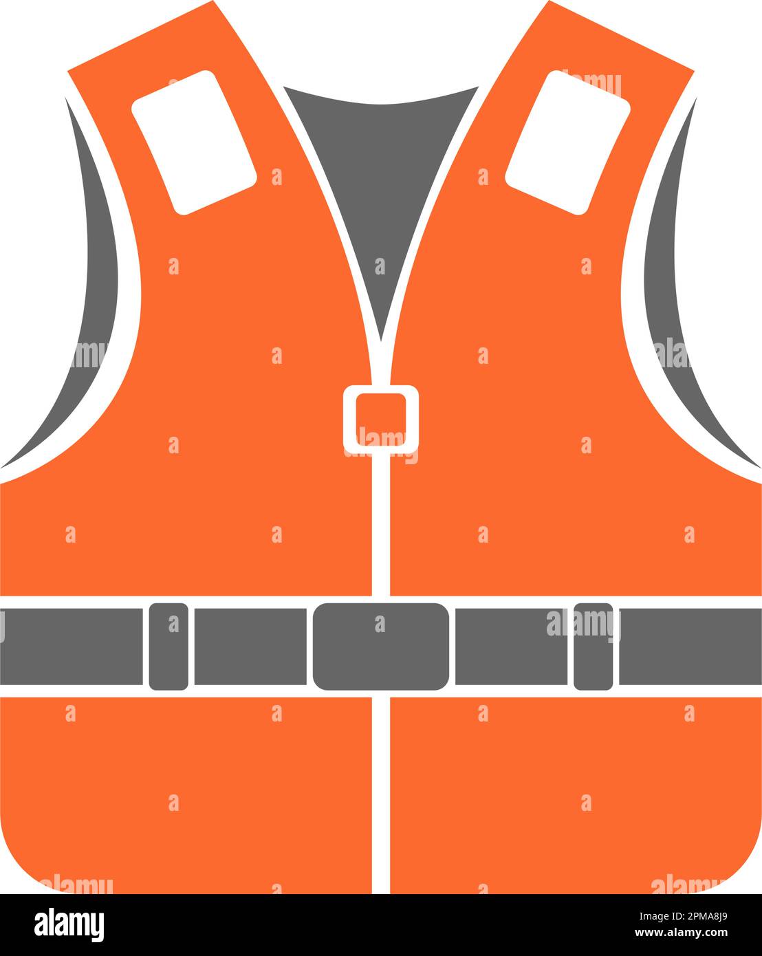 Life Jacket icon design illustration Stock Vector