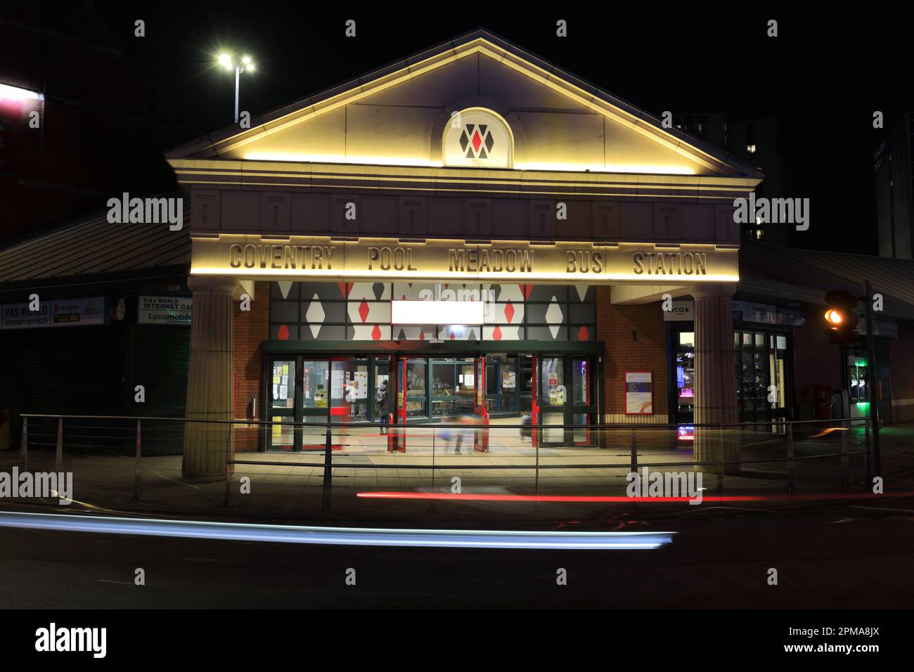 The entrance to Pool Meadow Bus Station, Millennium place, Coventry