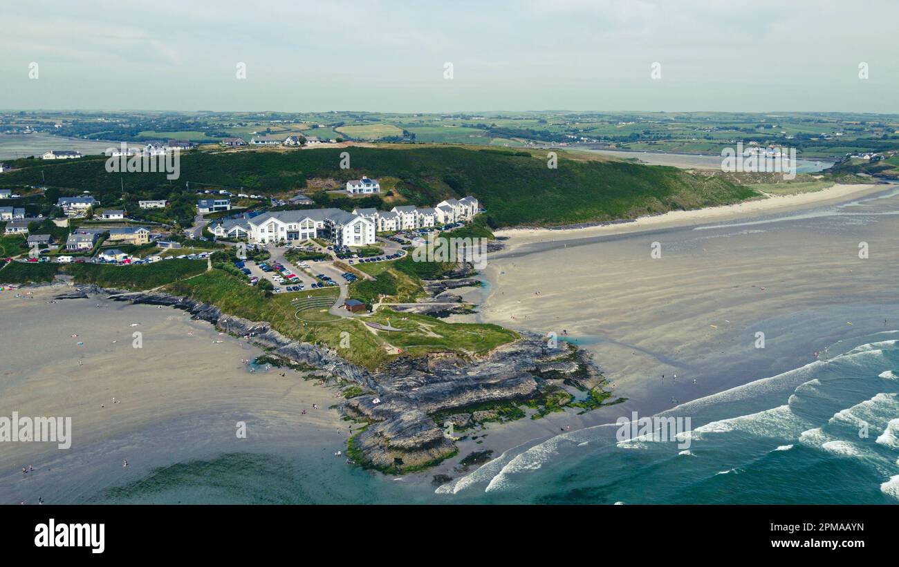 coast, cliff on the Atlantic coast of Ireland. Virgin Mary headland
