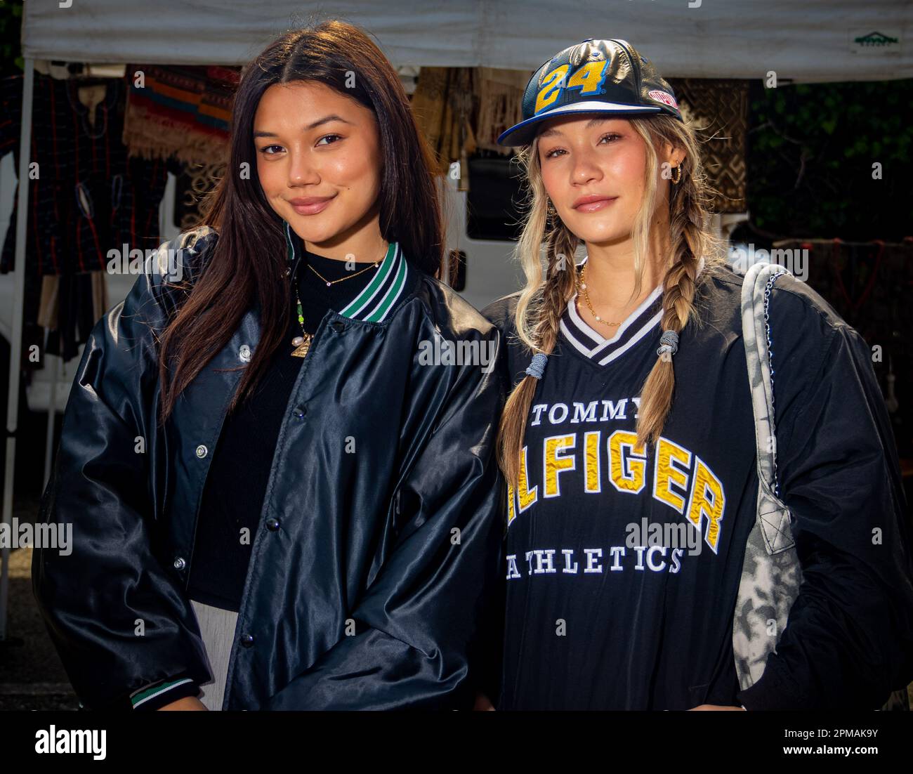 Santa Monica Airport Flea Market People Stock Photo - Alamy