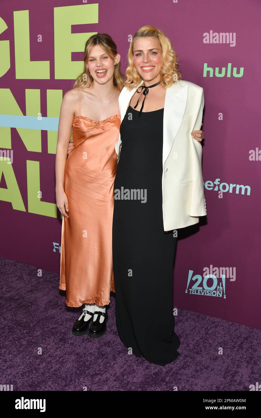 (LR) Birdie Silverstein and Busy Philipps Stock Photo Alamy