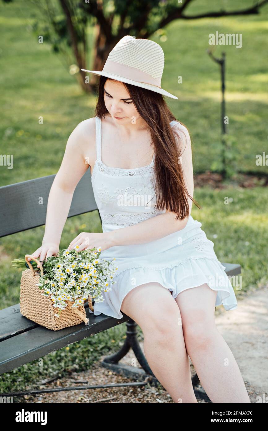 Latin Blog Images Social media blogger, enthusiast outdoor portrait. Latina woman taking ...