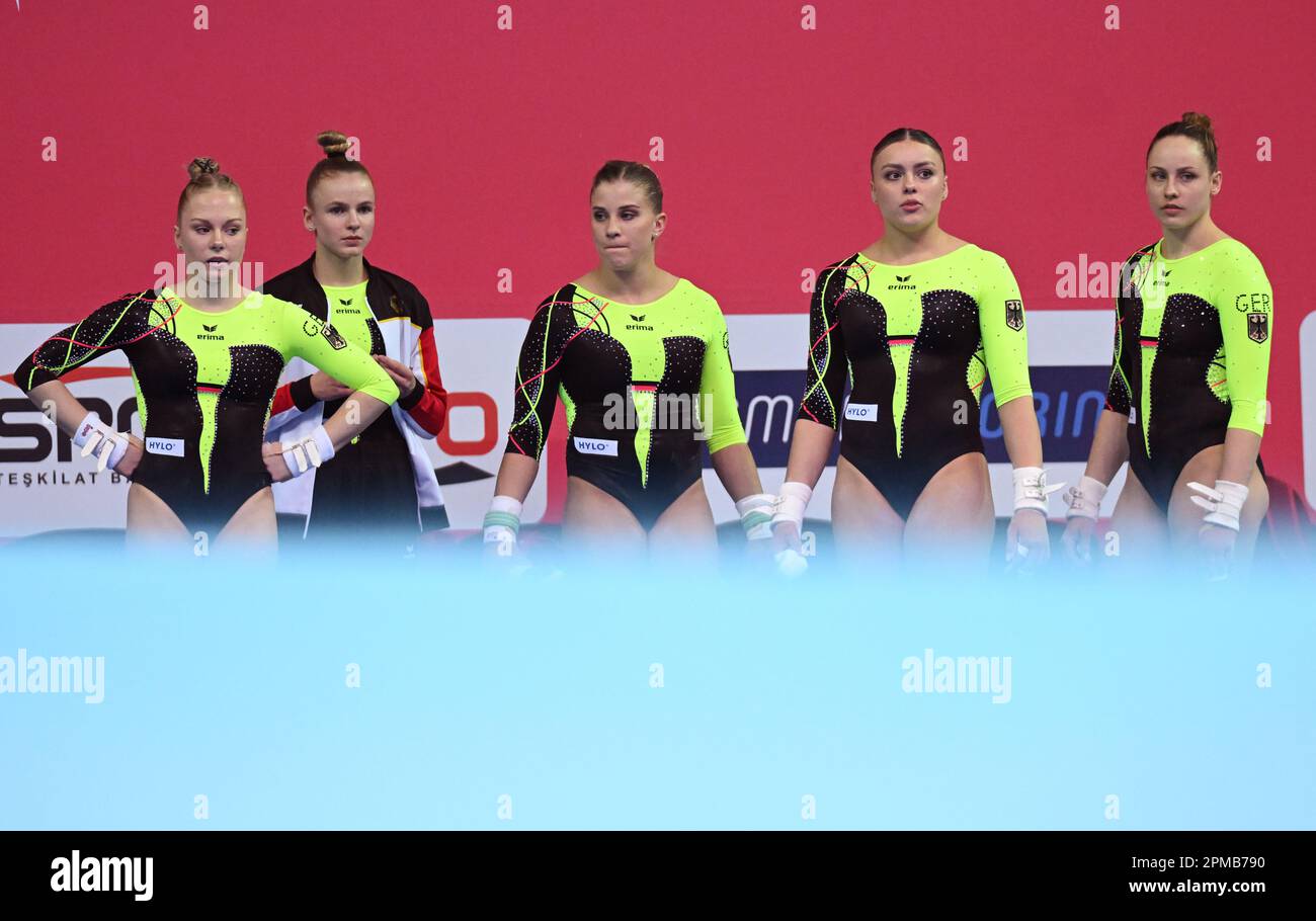 Antalya, Turkey. 12th Apr, 2023. Gymnastics European Championship