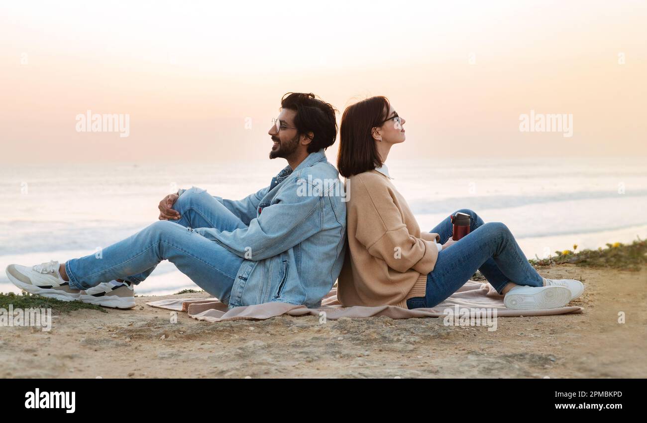 Indian family sitting enjoy hi-res stock photography and images - Alamy