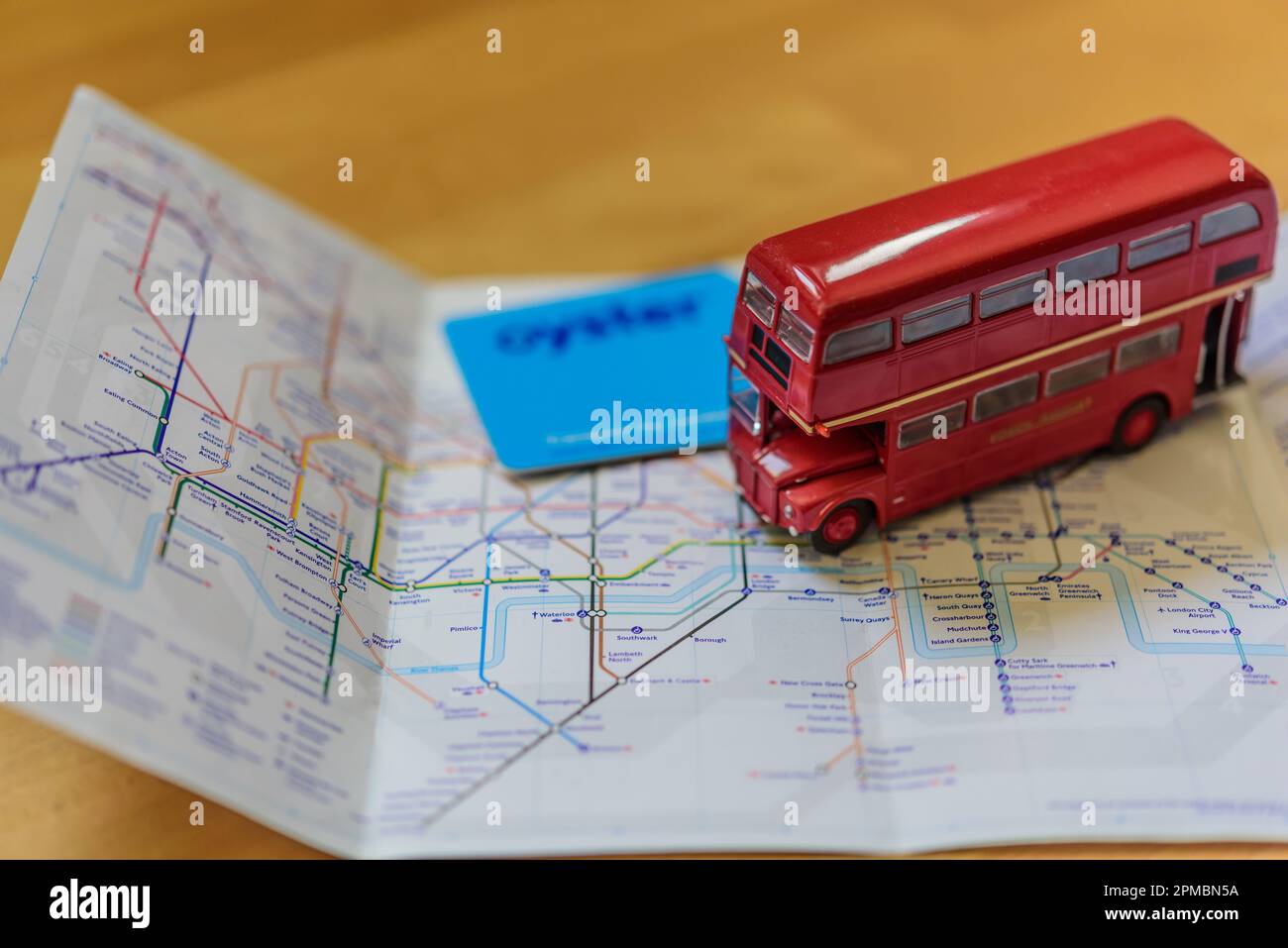 London, Öffentlicher Verkehr // London, Public Transport Stock Photo