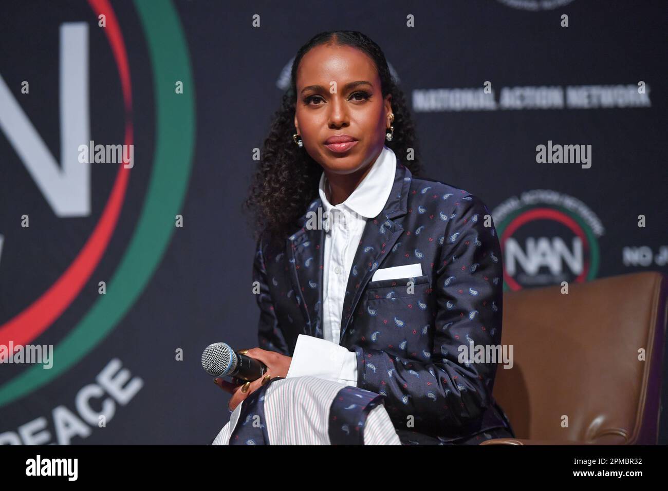 Kerry Washington attends the National Action Network (NAN) conference