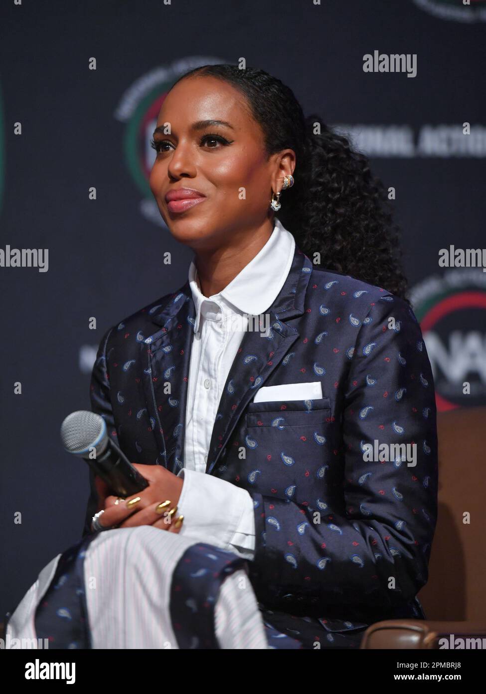 Kerry Washington attends the National Action Network (NAN) conference