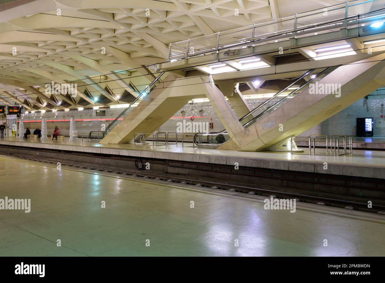 Spanien, Valencia, UBahnStation Alameda von Santiago Calatrava, 1995
