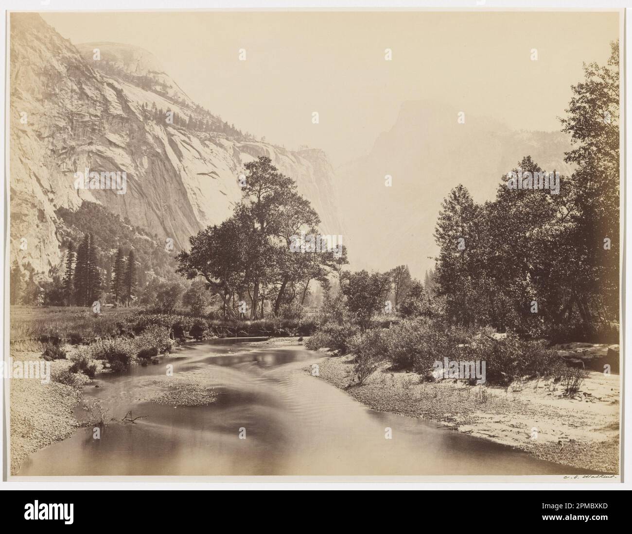 Photograph, The Domes, Yosemite; Photographed by Carleton E. Watkins ...