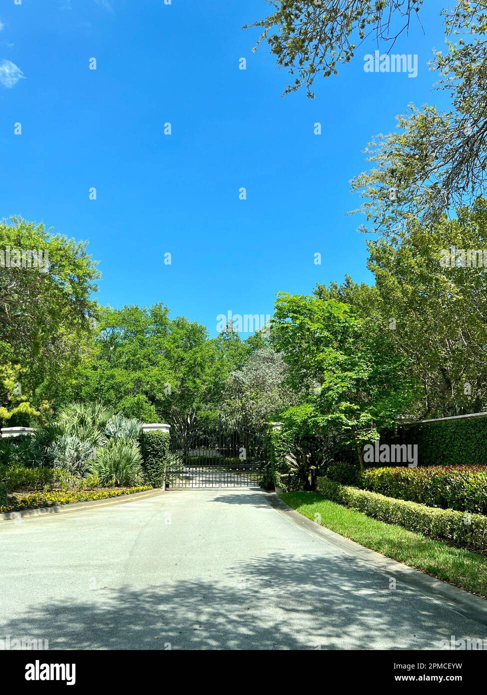 Jupiter, FL USA March 12, 2023 The Entrance to Trump National Golf