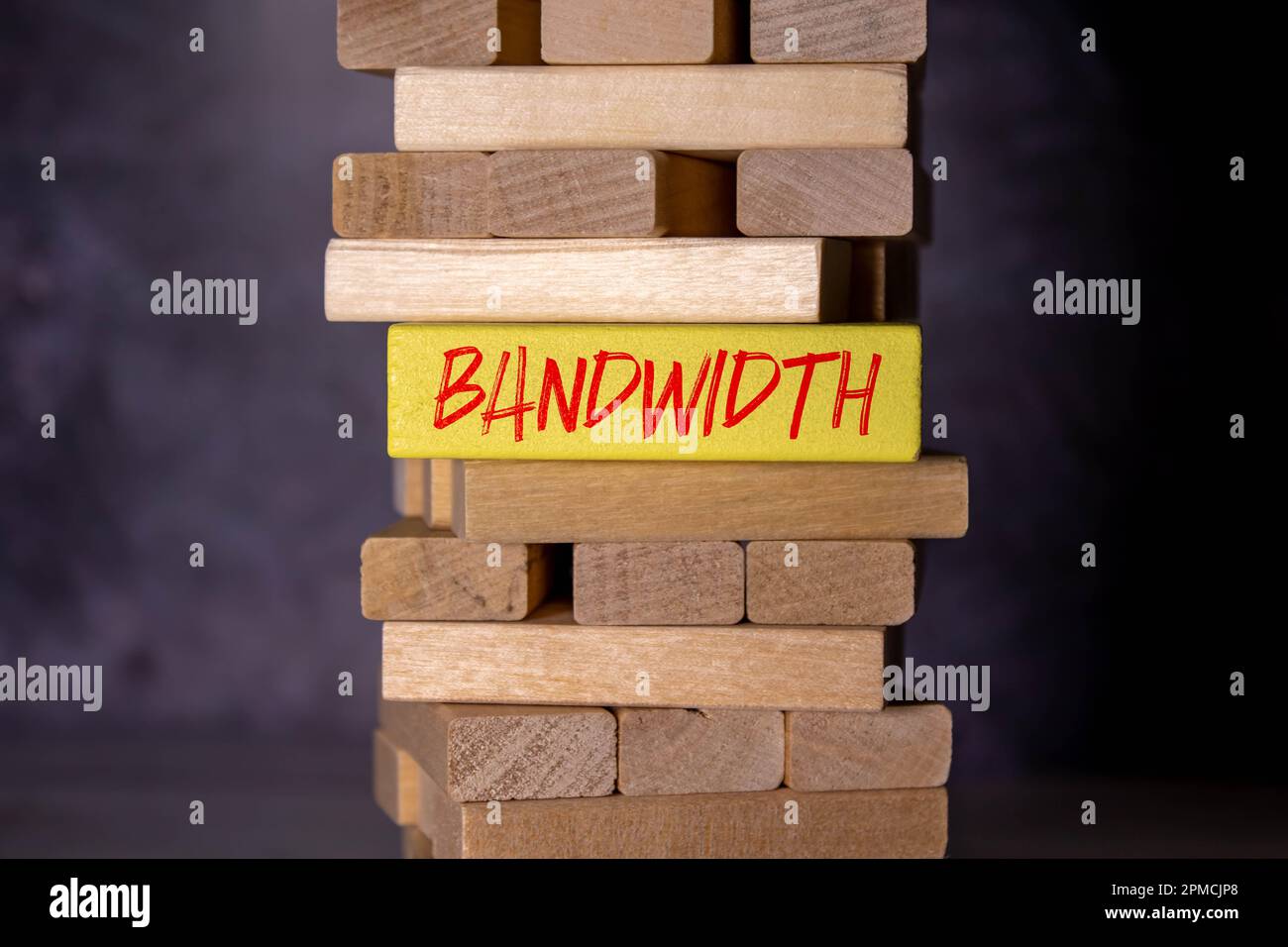 Financial concept meaning Burstable Bandwidth with inscription on the