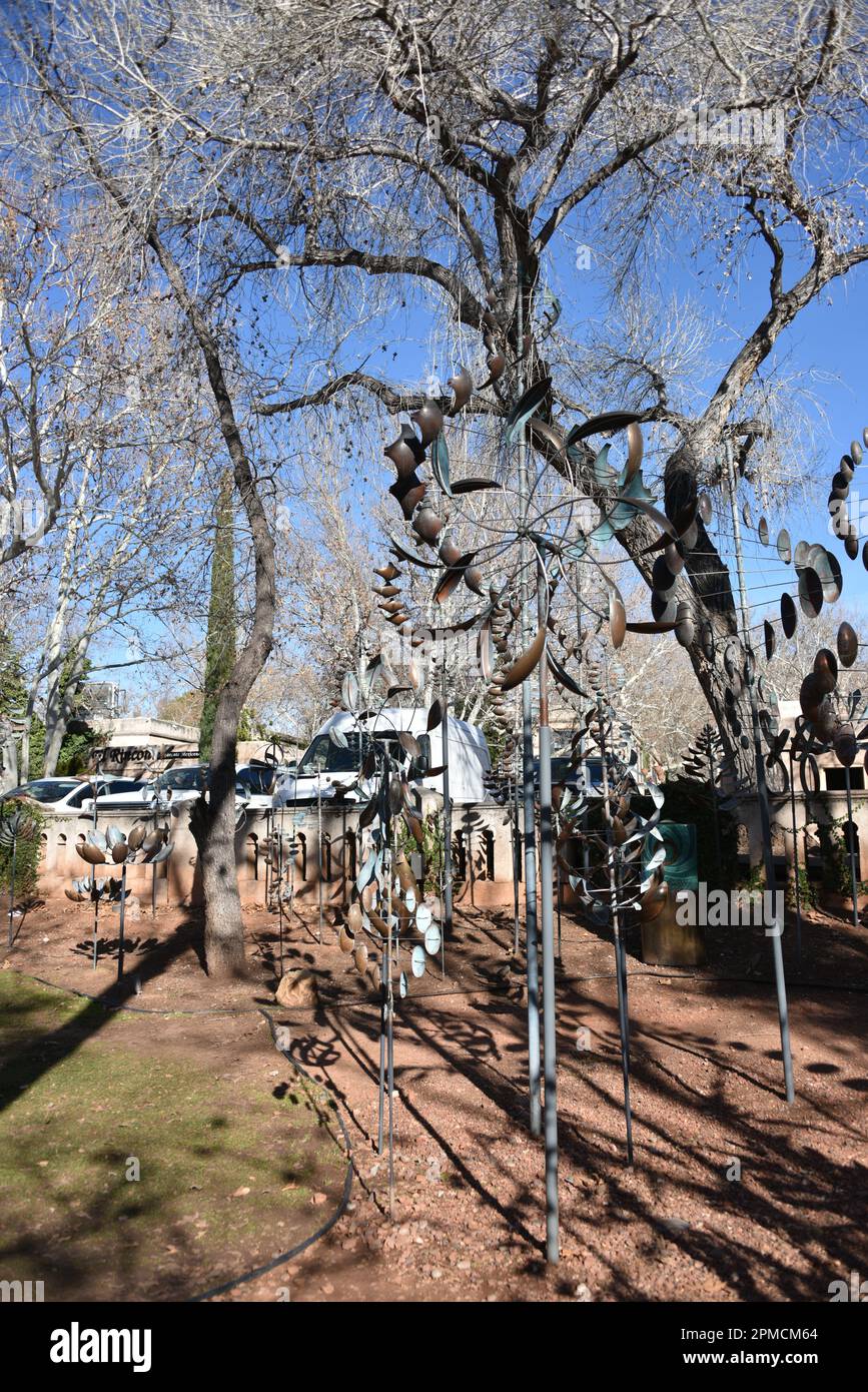 Sedona, Arizona. U.S.A. 1/13/2023. Tlaquepaque Arts & Shopping Village