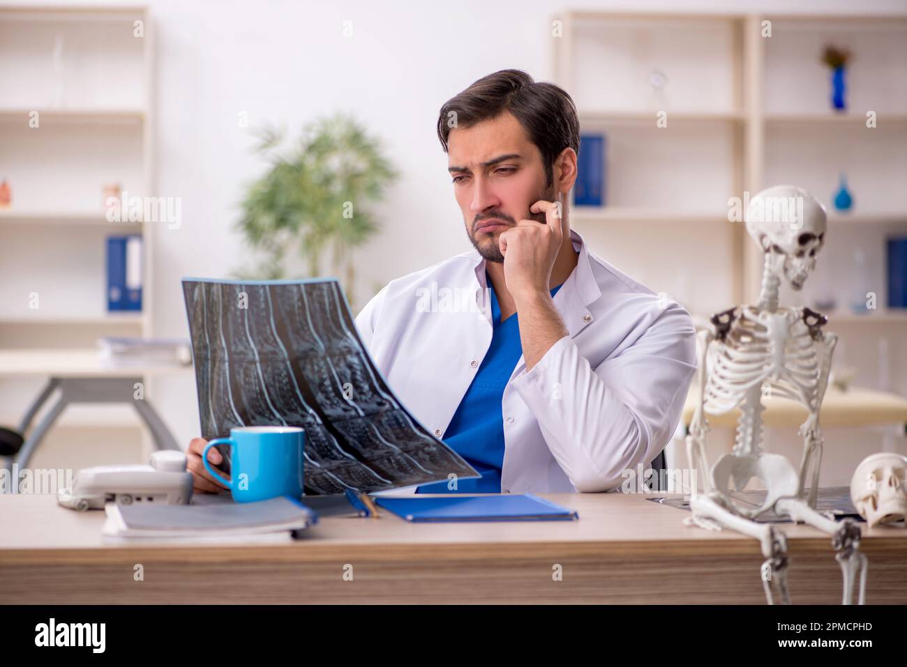 Young man body scanner hi-res stock photography and images - Alamy