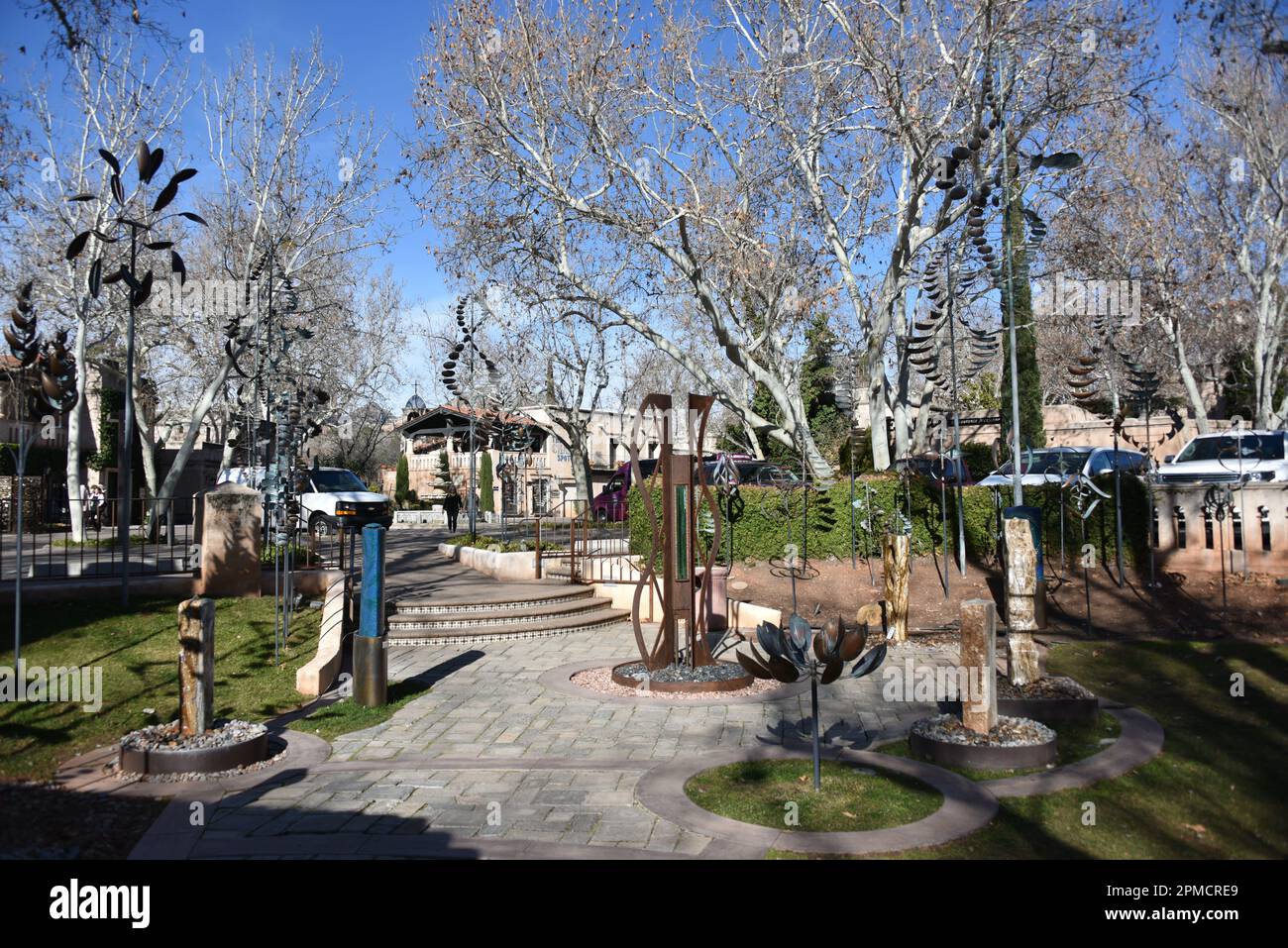 Sedona, Arizona. U.S.A. 1/13/2023. Tlaquepaque Arts & Shopping Village