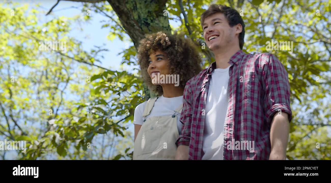 SPACE ODDITY, from left Alexandra Shipp, Kyle Allen, 2022. © Samuel