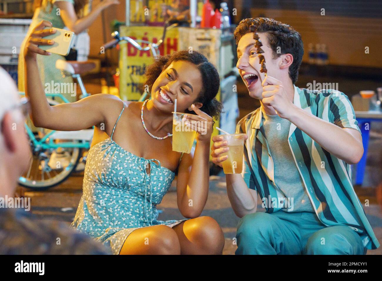 A TOURIST'S GUIDE TO LOVE, from left: Morgan Dudley, Andrew Barth ...