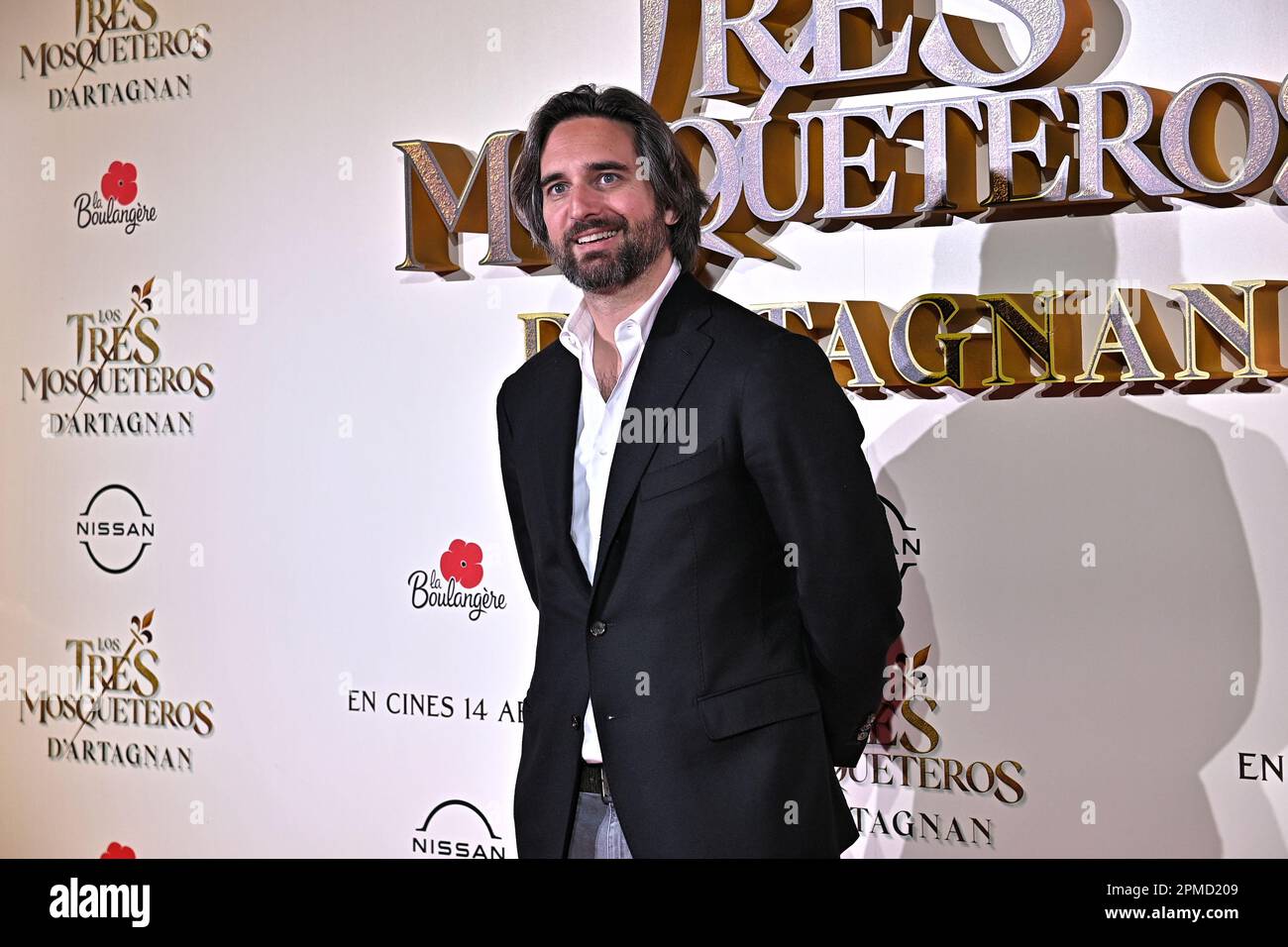 Dimitri Rassam at the premiere of the new movie 'The Three Musketeers