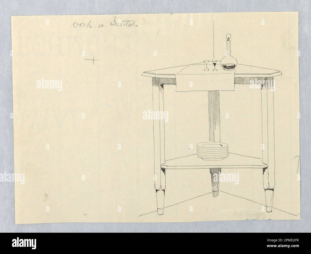 Corner 2024 serving table