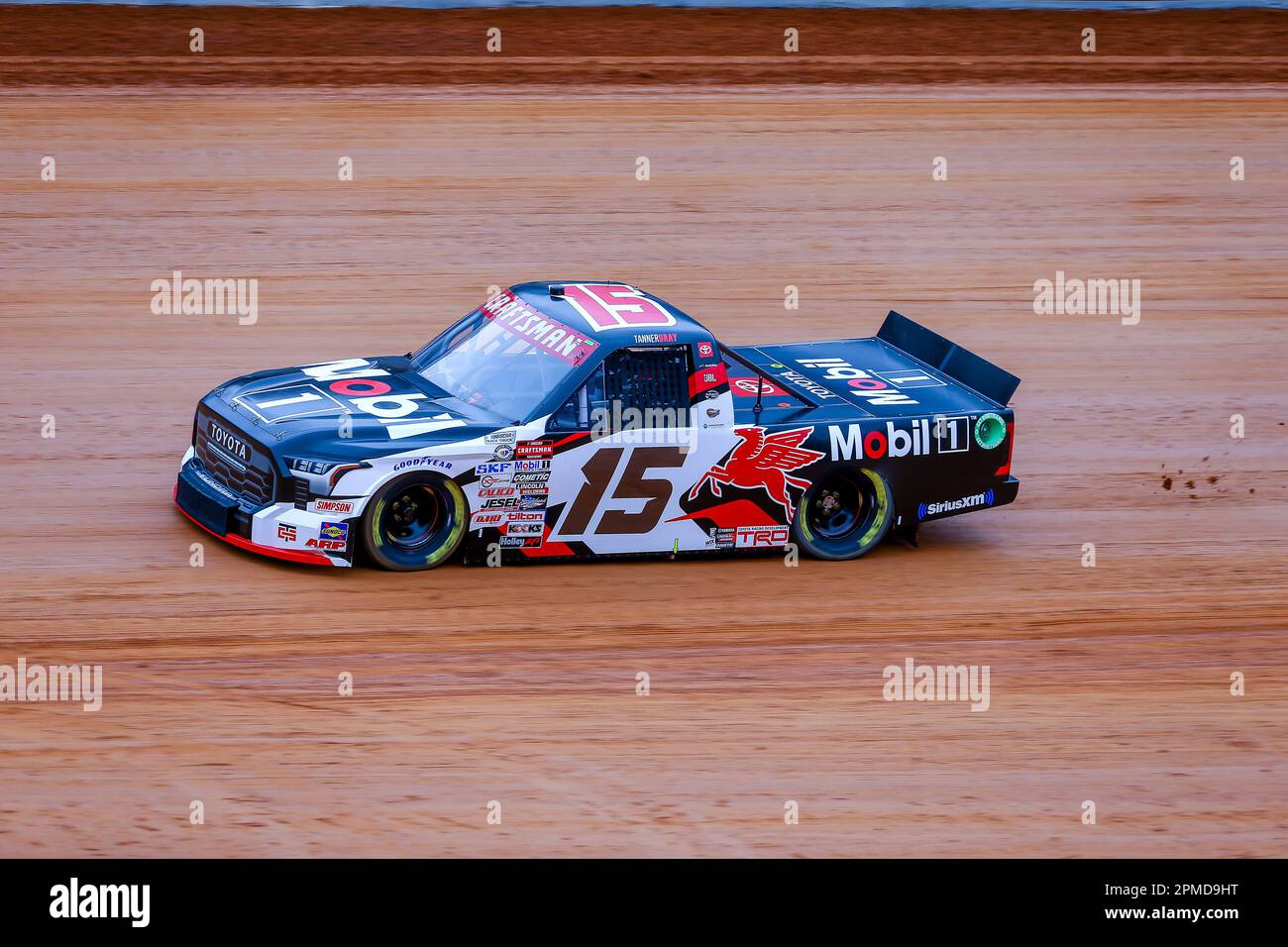 BRISTOL, TN - APRIL 08: NASCAR Craftsman Truck Series driver Tanner ...