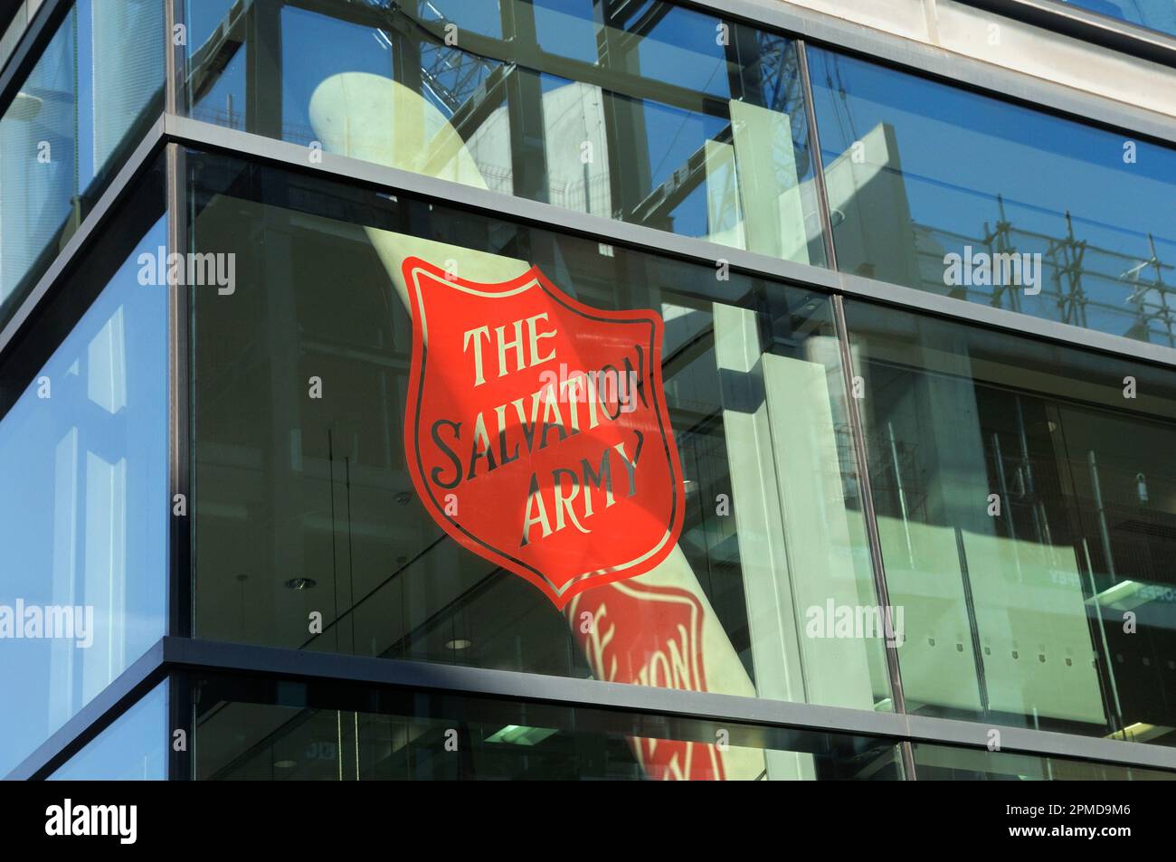 The Salvation Army International Headquarters in London, England, UK.  Protestant Christian church and international charitable organization. Stock Photo