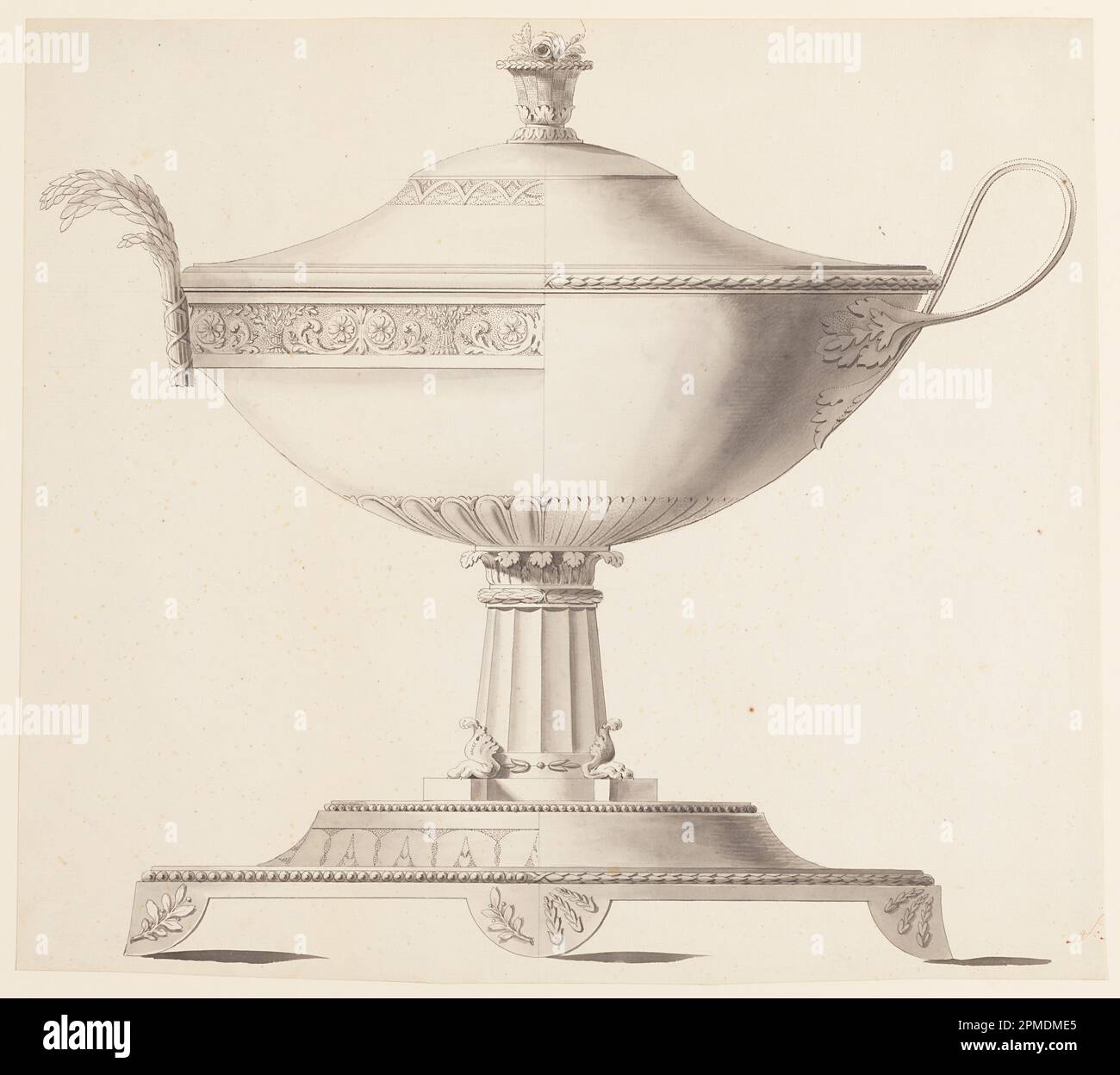 Drawing, Design for a Tureen; Designed by Joseph Anton Seethaler II