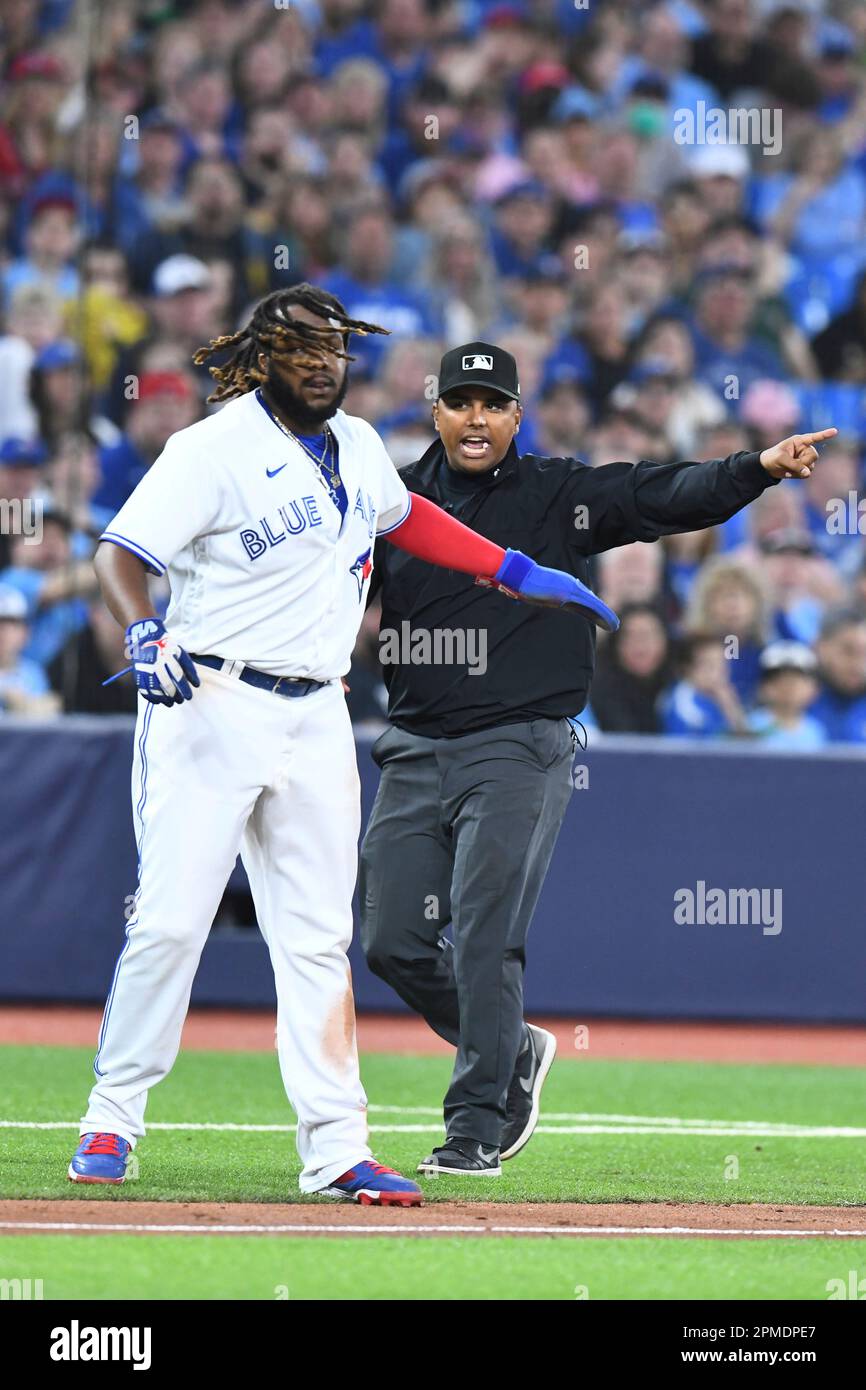 TORONTO, ON APRIL 12 Toronto Blue Jays First base Vladimir Guerrero