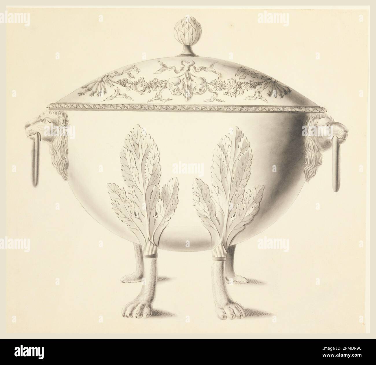 Drawing, Design for a Tureen; Designed by Joseph Anton Seethaler II