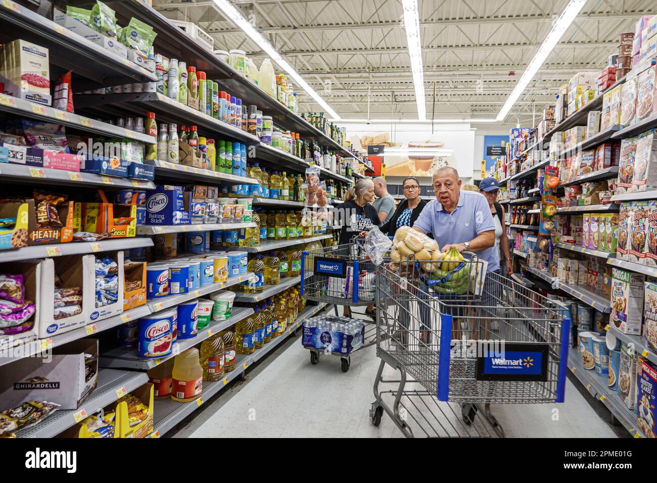 North Miami Beach Florida,Walmart Big-Box,retail products,display case  sale,merchandise,packaging,brands,clothing,apparel,accessories,visitors  travel Stock Photo - Alamy