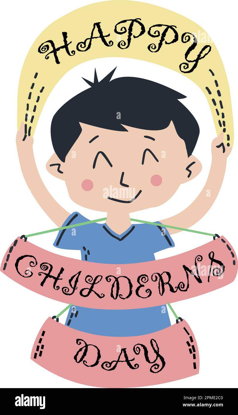 International Children's Day Celebration, November 14, Illustration