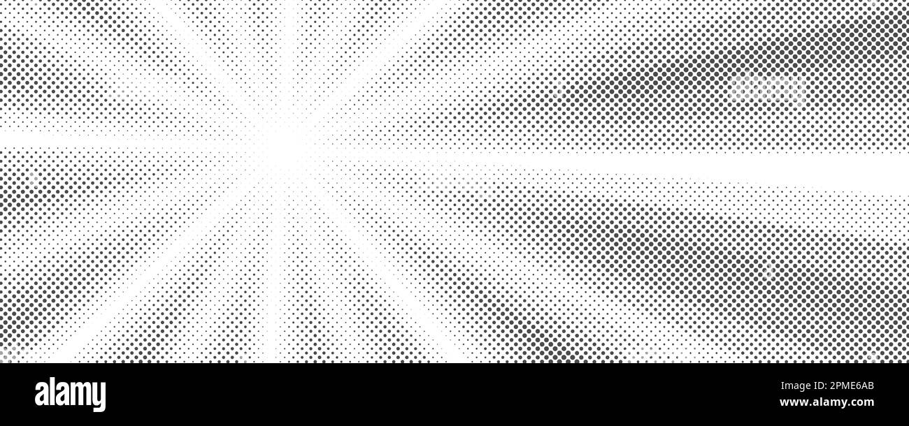 Sun rays halftone background. White and grey radial abstract comic ...