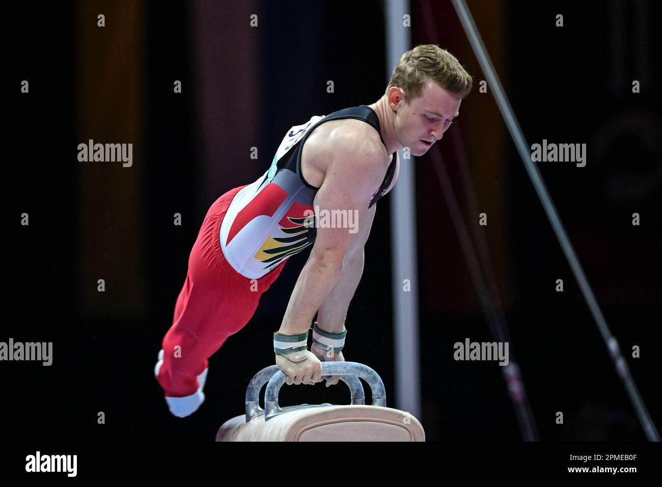 Nils Dunkel (Germany). Artistic Gymnastics, Men's Pommel horse Bronze