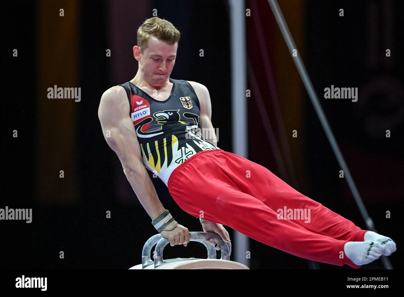 Nils Dunkel (Germany). Artistic Gymnastics, Men's Pommel horse Bronze Medal. European
