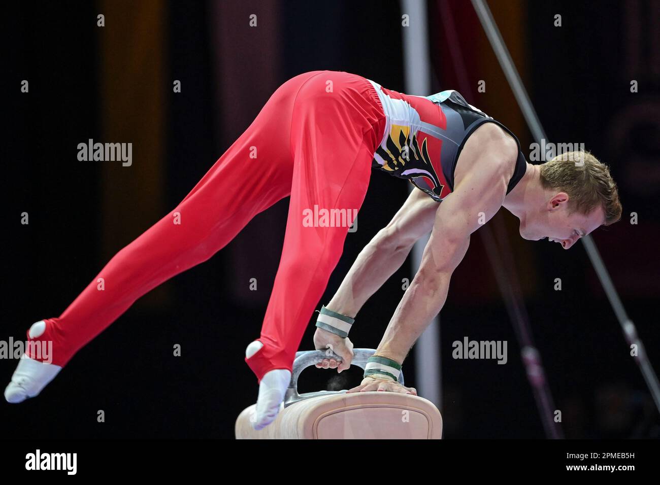 Nils Dunkel (Germany). Artistic Gymnastics, Men's Pommel horse Bronze Medal. European