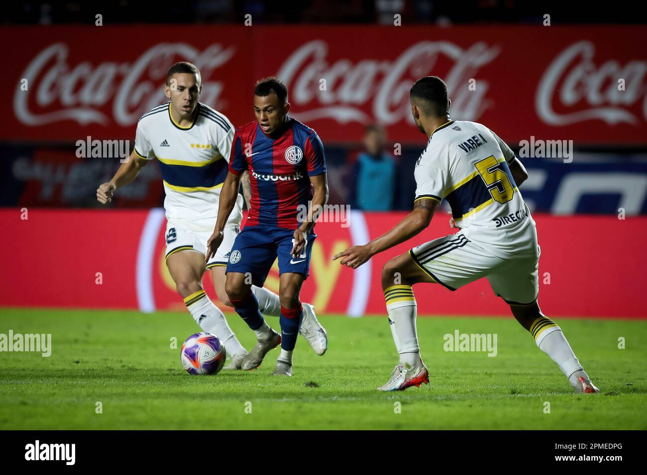 Buenos Aires Argentina 12th Apr 2023 Nahuel Barrios Of San Lorenzo buenos-aires-argentina-12th-apr-2023-nahuel-barrios-of-san-lorenzo
