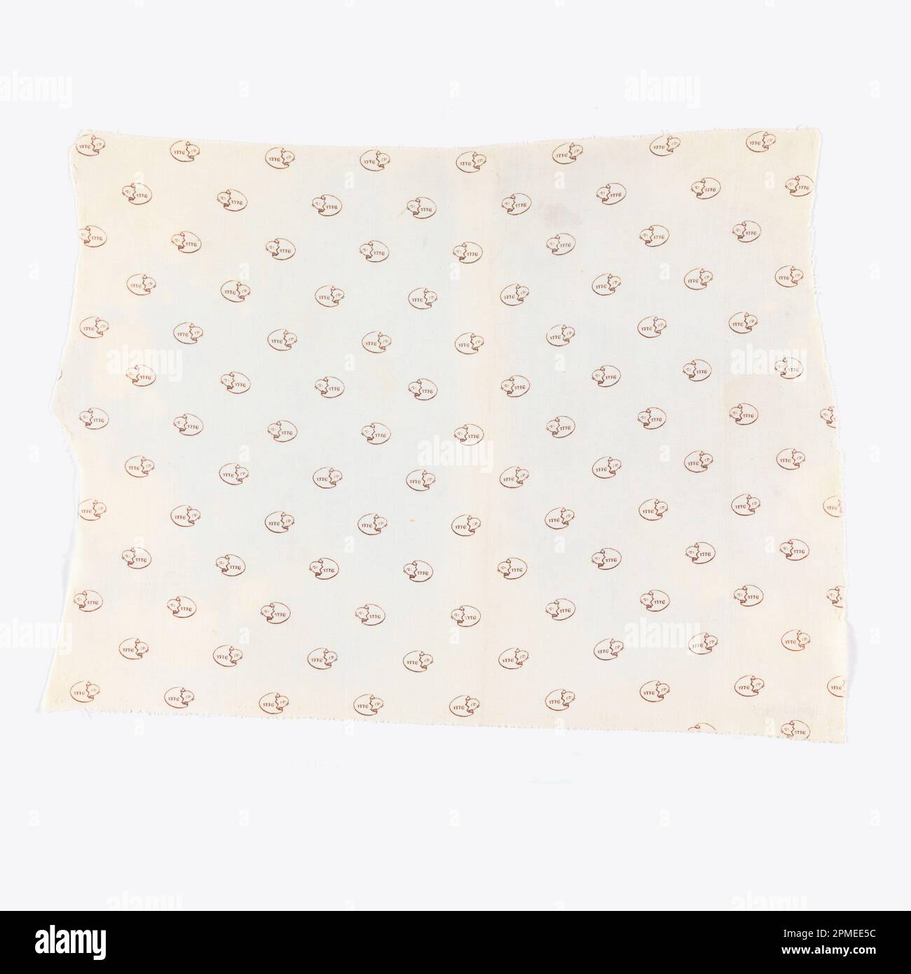 Textile Sample (USA); Manufactured by American Print Works; cotton ...