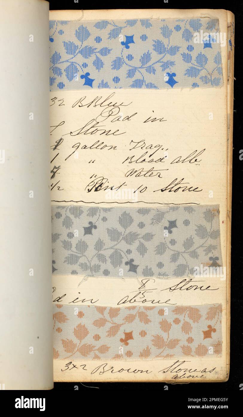 Printer's Sample Book, Book 9 May 1878; Manufactured by Old Pacific ...