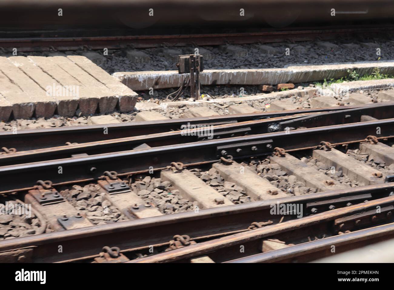 Train Line. Railway Track. Indian Railway Track. Travel by Train