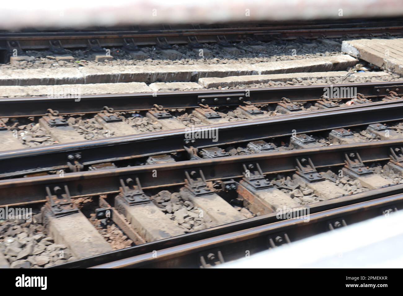 Train Line. Railway Track. Indian Railway Track. Travel by Train Stock ...