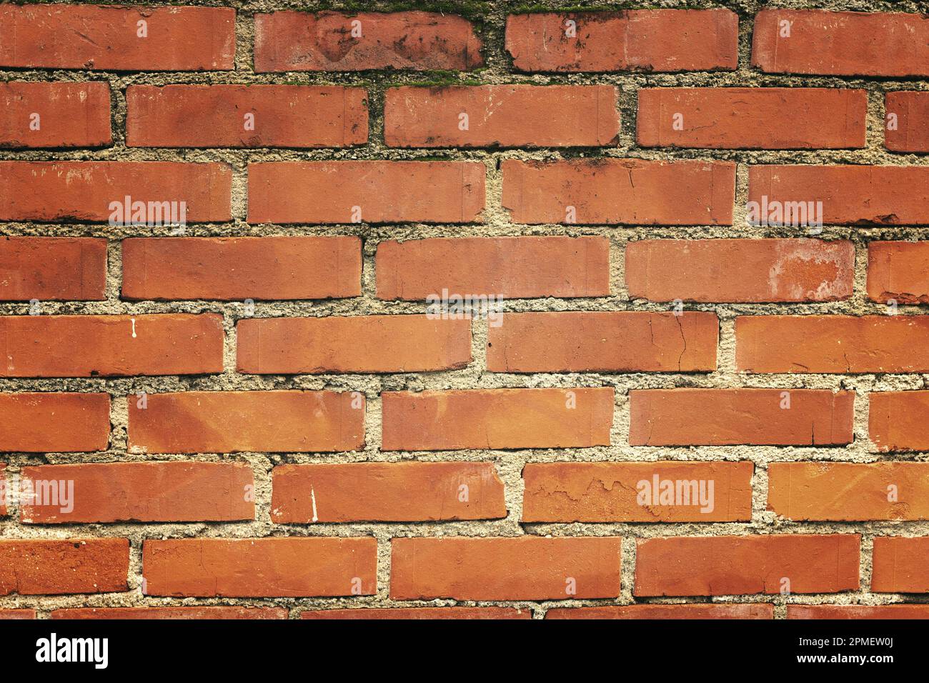 brick wall background with vignette ready for your architecture design Stock Photo