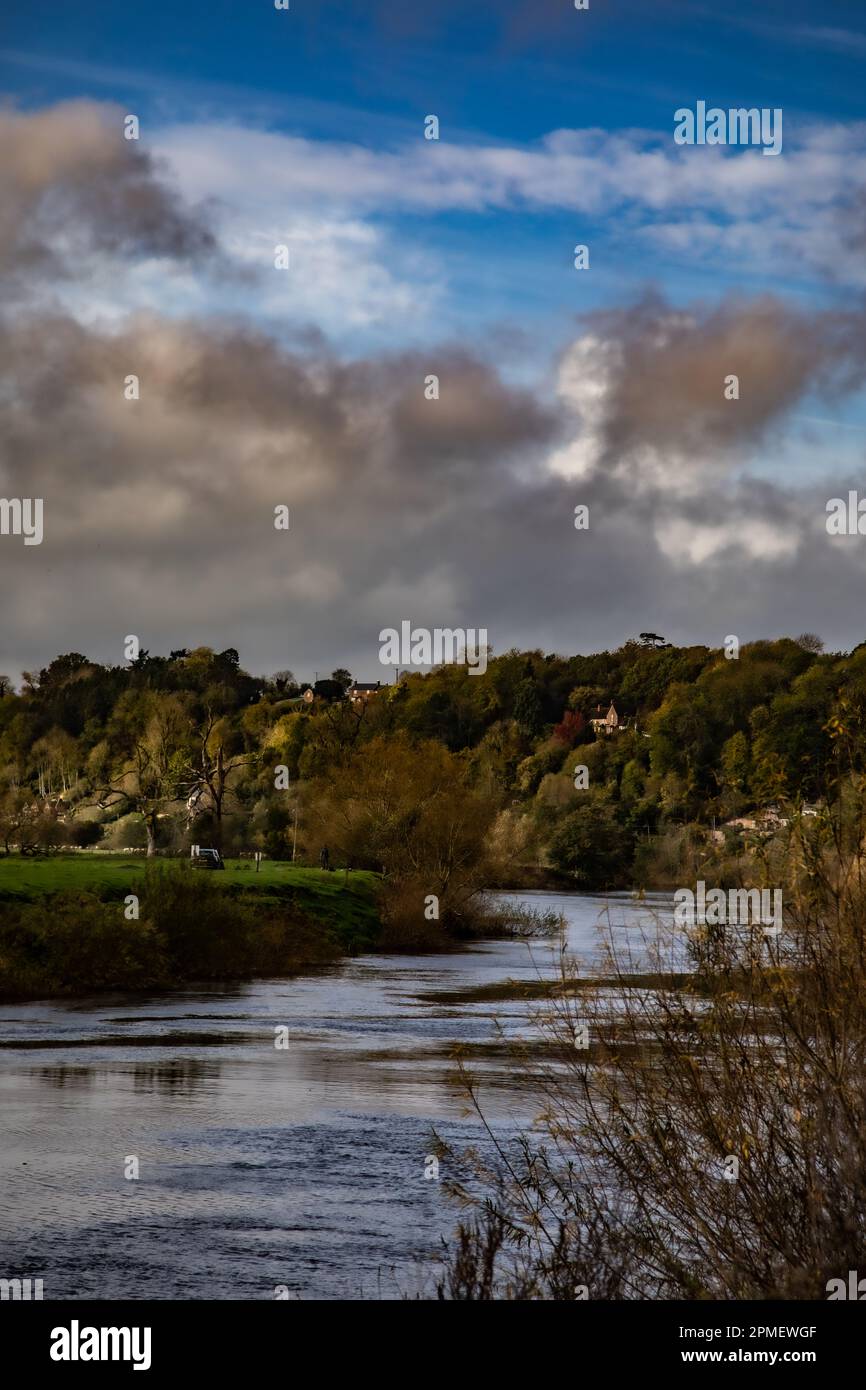 The River Wye Stock Photo Alamy