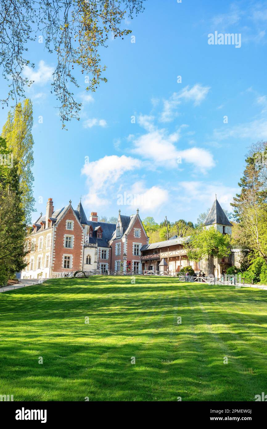 The Château of Clos Luce in Amboise, France Stock Photo