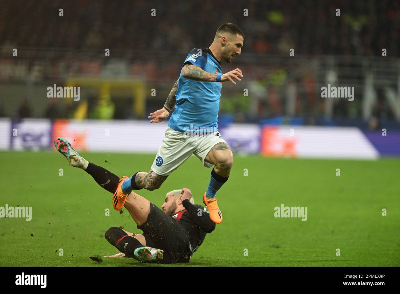 Politano Matteo Politano of SSC Napoli during the UEFA Champions League quarter ...