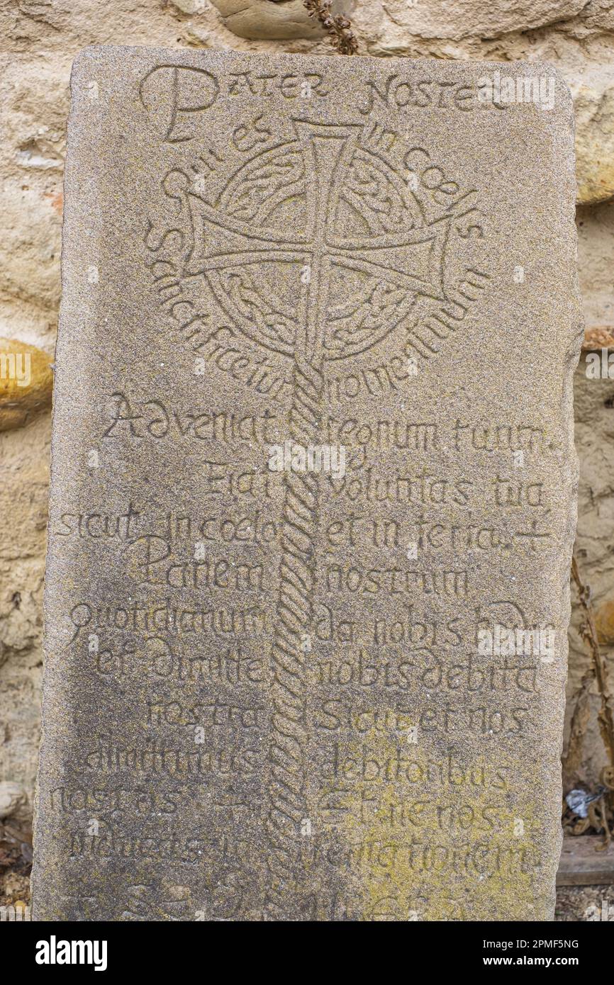 France, Isere, Saint Antoine l'Abbaye, labelled Les Plus Beaux Villages