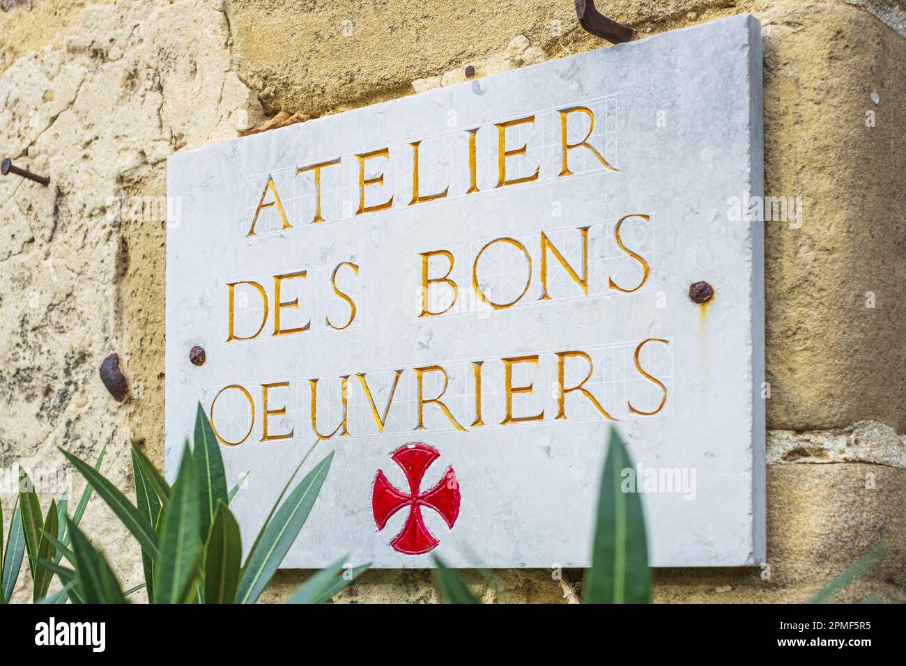 France, Isere, Saint Antoine l'Abbaye, labelled Les Plus Beaux Villages