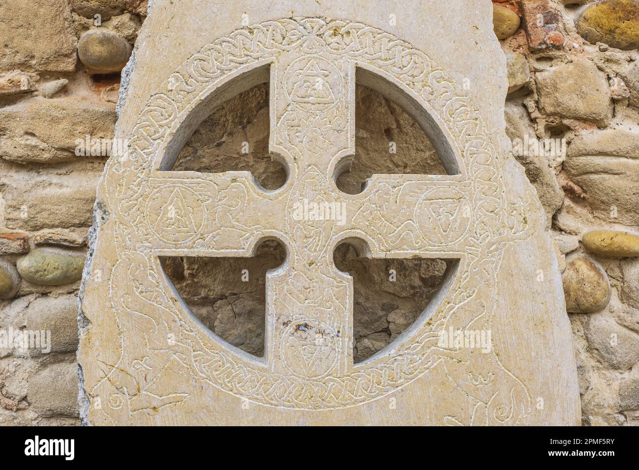 France, Isere, Saint Antoine l'Abbaye, labelled Les Plus Beaux Villages